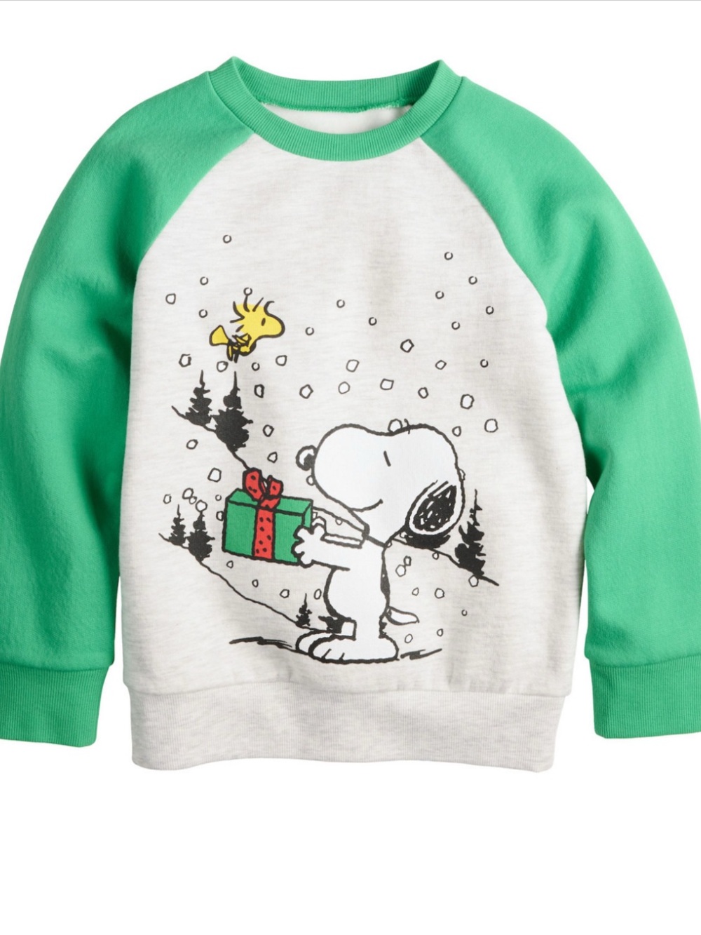 Peanuts Snoopy Holiday Raglan Sweatshirt size 5
